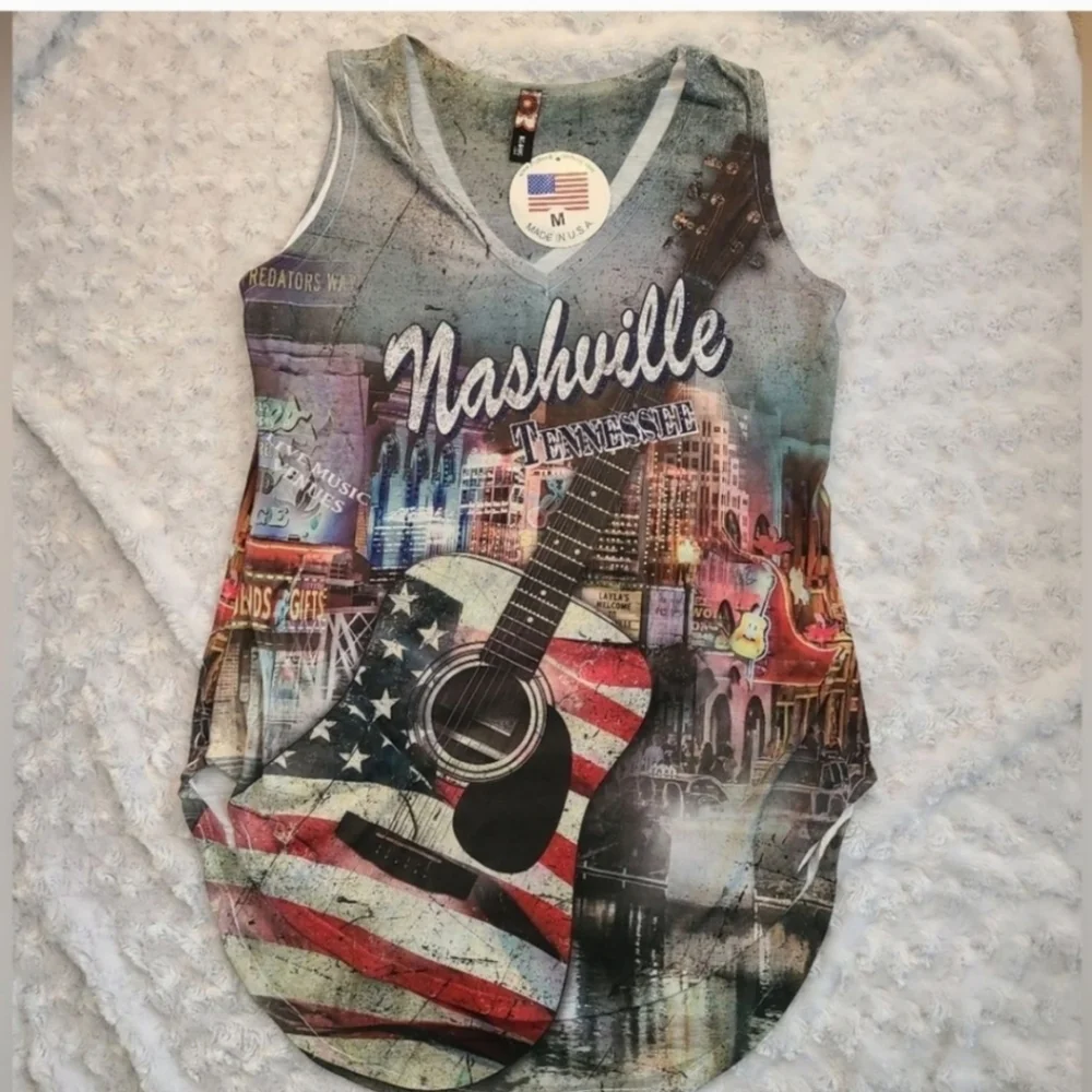 Nashville Embellished Tank Top - Picture 3 of 9